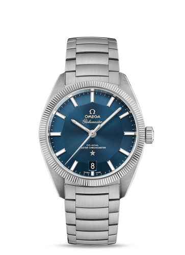 Omega Globemaster Stainless Steel / Blue / Bracelet